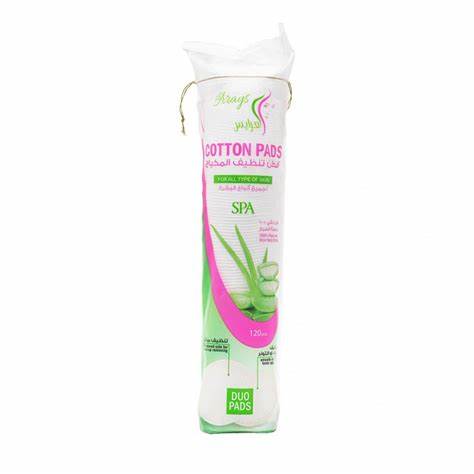 [100145] AL ARAYS COTTON PADS 120PCS