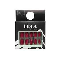 [drop//01278] LOCA NAIL DEEP RED +22