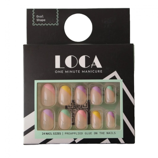[drop//01280] LOCA NAIL FRENCH COLOURS T2