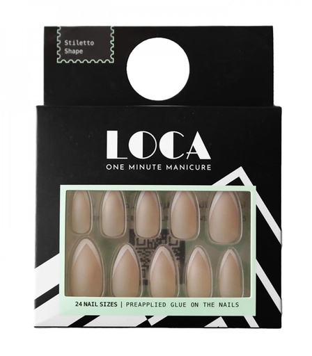 [drop//01283] LOCA NAIL FRENCH STILTTO +15