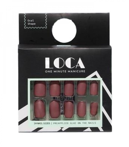 [drop//01286] LOCA NAIL MATTE MAUVE +9