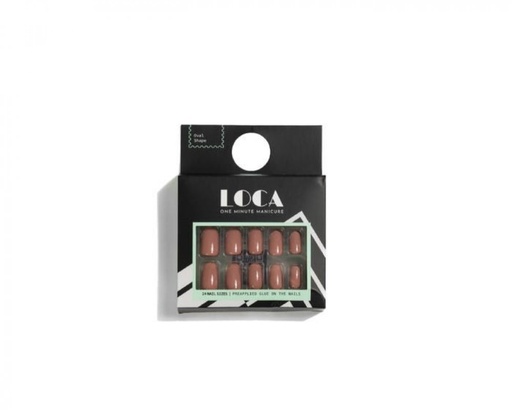 [drop//01288] LOCA NAIL NUDE OVAL +28