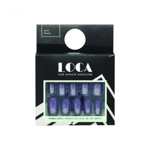 [drop//01293] LOCA NAIL PURPLE COFFIN S3