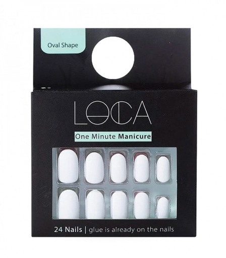 [drop//01302] LOCA NAIL WHITE MATTE +12