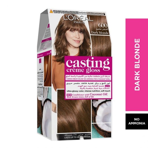[drop//01317] LOREAL HAIR COLOR CASTING CREAM GLOSS 600 DARK BLONDE