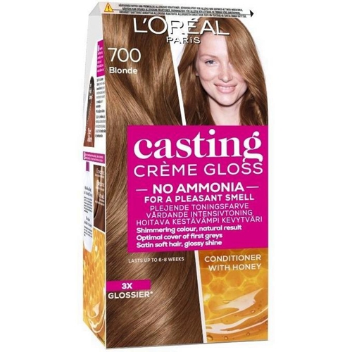 [drop//01318] LOREAL HAIR COLOR CASTING CREAM GLOSS 700 BLONDE