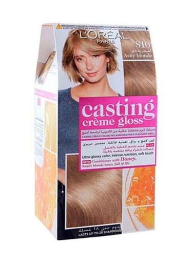 [drop//01319] LOREAL HAIR COLOR CASTING CREAM GLOSS 810 ASHY BLONDE