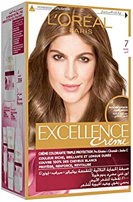[drop//01325] LOREAL HAIR COLOR EXCELLENCE 7 BLOND
