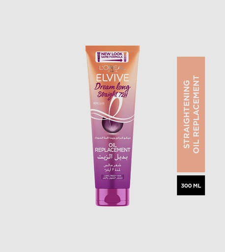 [104520] Loreal Hair Oil Replacement eleviv 300 ml Dream Long Straight Keratin