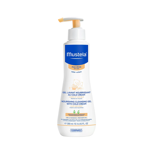 [105043] MUSTELA CLEANSING GEL HAIR & BODY CERAM 300 ML