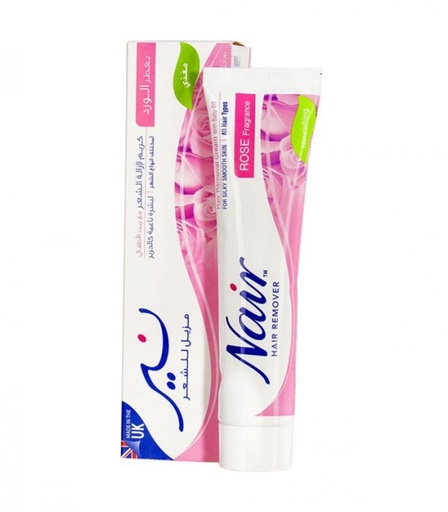 [drop//01629] Nair Hair Removal Cream 110 ml rose