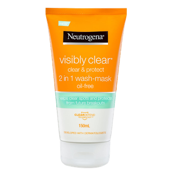 [drop//01566] NEUTROGENA SPOT CONTROLLING WASH/MASK 150 ML