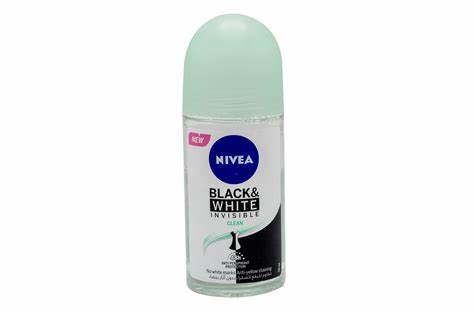 [105241] NIVEA DEO/BLACK & WHITE CLEAN ROLL ON 50ML