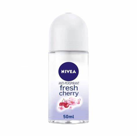 [drop//01643] Nivea Deodorant Roll On 50 ml Fresh Cherry For Women