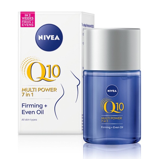 [drop//01610] NIVEA Q10 Firming Body Oil 7in1  100ML