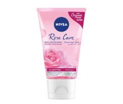 [drop//01611] NIVEA ROSE CARE FACE WASH 150ML