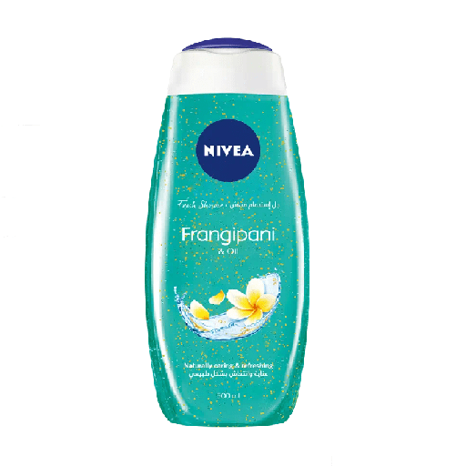 [drop//01654] Nivea Shower Gel 500 ml Frangpani & Oil