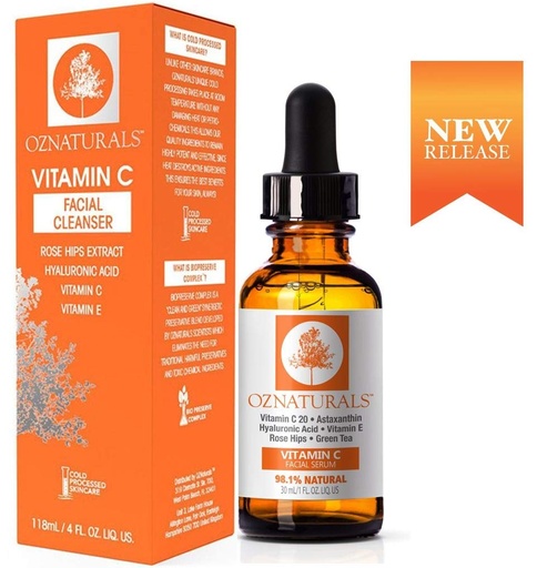 [drop//01713] OZNATURALS VITAMIN C FACIAL SEUM 30ML