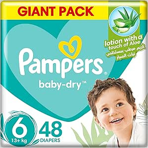 [drop//01737] PAMPERS 6 46 DIAPERS