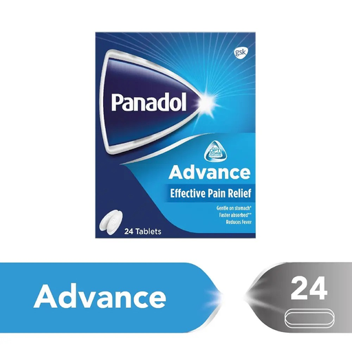 [drop//01741] PANADOL ADVANCE 500MG 24TAB