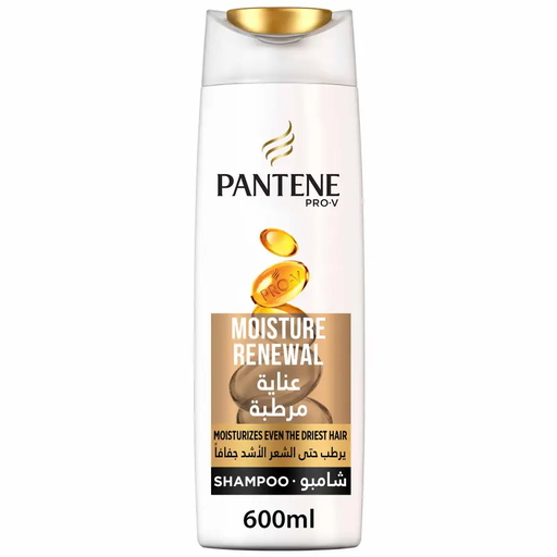 [drop//01875] Pantene Hair Shampoo  600 ml  moisture renewal