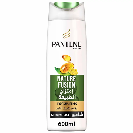 [drop//01876] Pantene Hair Shampoo  600 ml  nature fusion