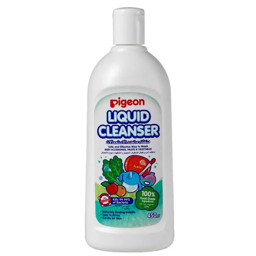 [105891] PIGEON LIQUID CLEANSER  BOTTEL 450 ML