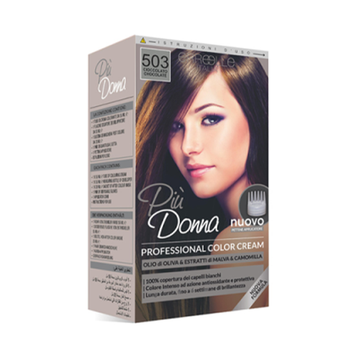 [drop//01804] PIO DONNA HAIR COLOR 503 CHOCOLATE