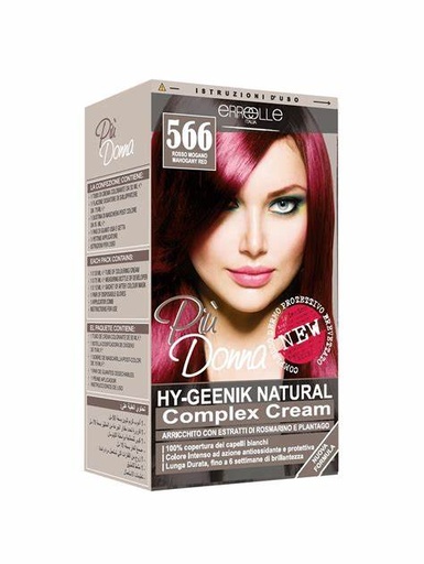 [drop//01805] PIO DONNA HAIR COLOR 566  MAHOGANY RED