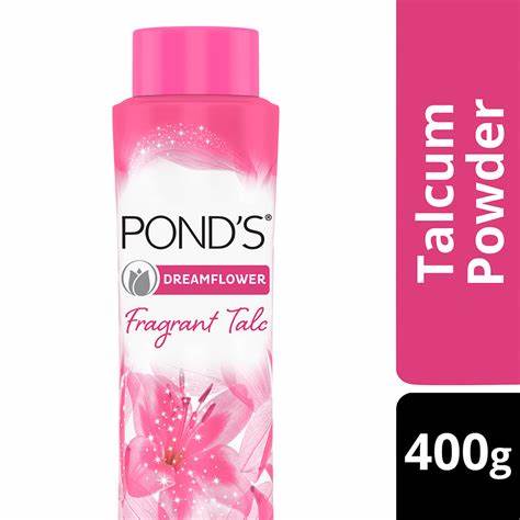 [drop//01889] Ponds Body Powder dream flower 400 gm pink