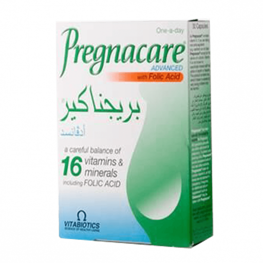 [drop//01822] PREGNACARE ADVANCED 30CAP