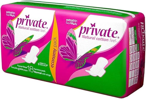 [drop//01832] PRIVATE NORMAL 18 PADS