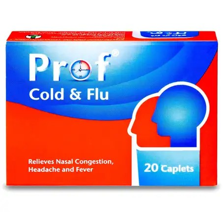 [drop//01836] PROF COLD & FLU TABLETS