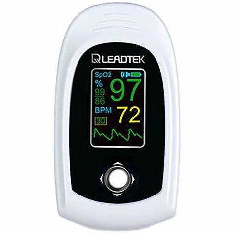 [drop//01895] QLEADTEK 8D01 FINGERTIP Puls oximeter