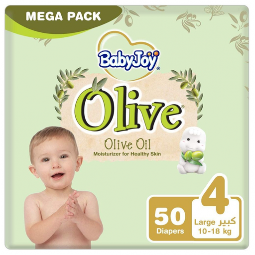 [100598] BABY JOY 4 OLIVE 50/DIAPERS
