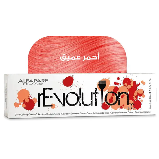 [drop//01960] Revolution Hair Color 90 ml Deep Red