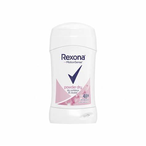 [drop//01972] Rexona Deodorant Stick women 40 ml Powder Dry (New)