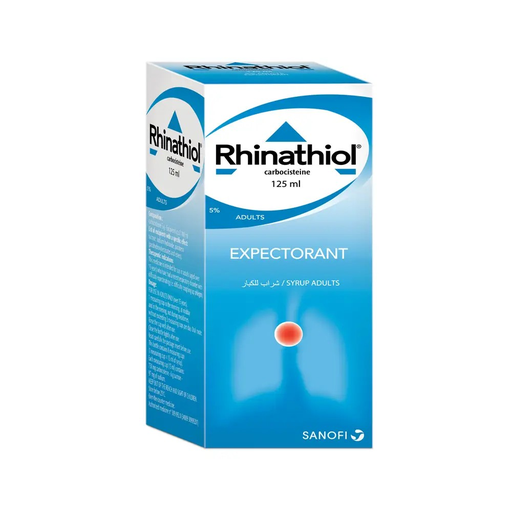 [drop//01930] RHINATHIOL 5% ADULT SYRUP