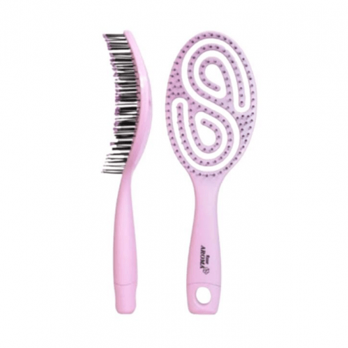 [drop//01948] ROSE AROMA HAIR BRUSH 4743