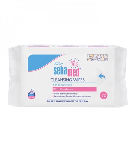 [drop//02104] Sebamed Baby Wipes  72 pack