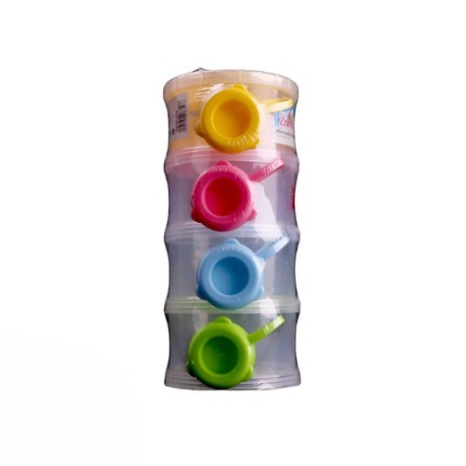[drop//00191] BABY ZONE MILK POWDER CONTAINER 4 FLAT