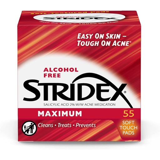 [106858] STRIDEX SOFT-TEXTURED ACNE 55 PADS