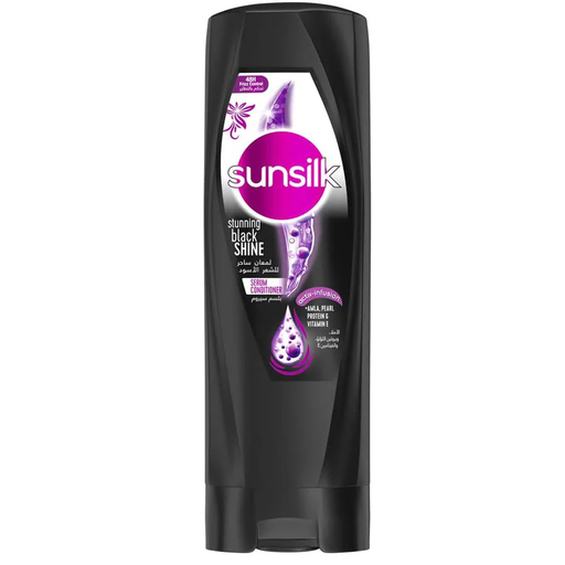 [106894] Sunsilk Hair Conditioner 340 ml black shing