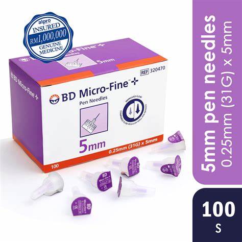 [drop//00209] BD PEN NEEDLES 5MM
