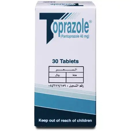 [drop//02168] TOPRAZOLE 40MG 30TAB