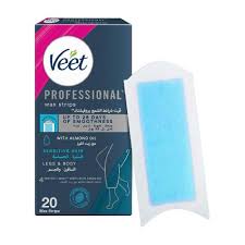 [107371] Veet Hair Removal Wax Strips body 20 pack  sensitive skin