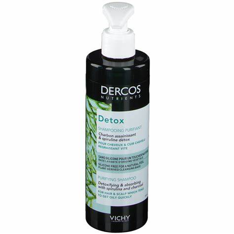 [drop//02271] VICHY DERCOS DETOX SHAMPOO PURIFIANT 250ML