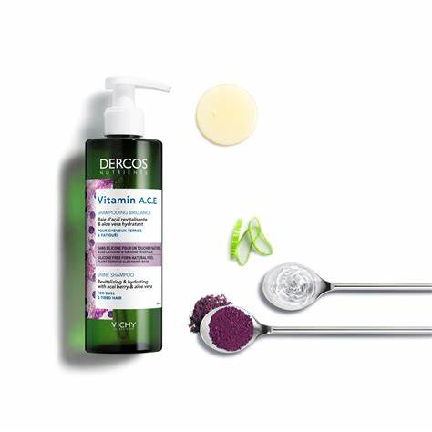 [drop//02274] VICHY DERCOS VITAMIN A.C.E. SHAMPOO 250ML