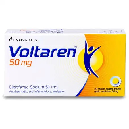 [drop//02290] VOLTAREN 50MG 20TAB