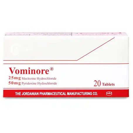 [drop//02293] VOMINORE 25MG/50MG 20TAB